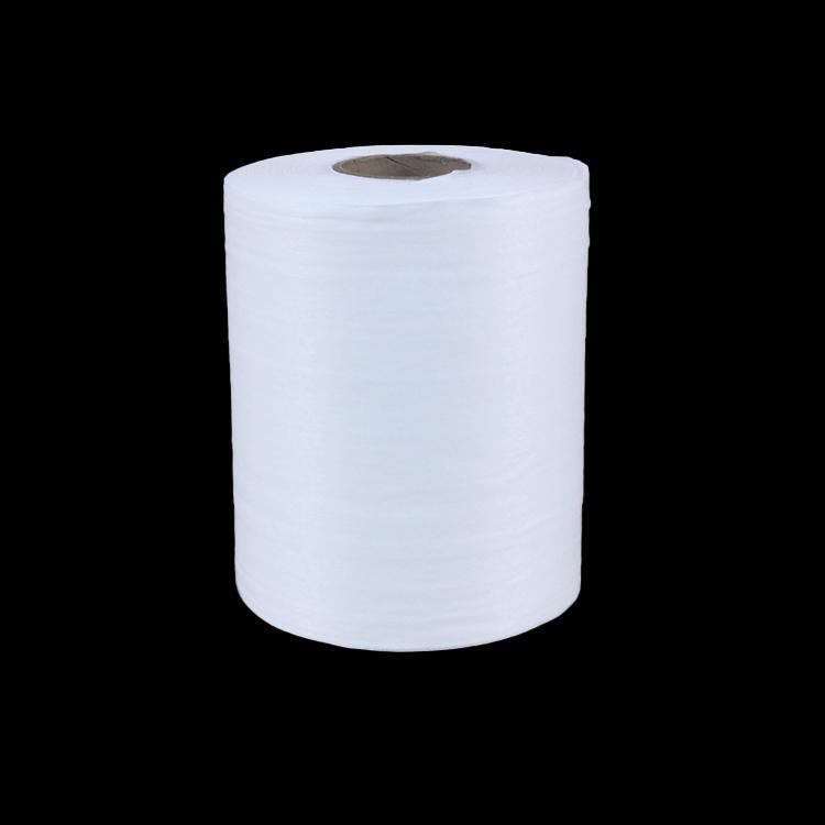 Embossed spunlace non woven  fabric for wet wipes