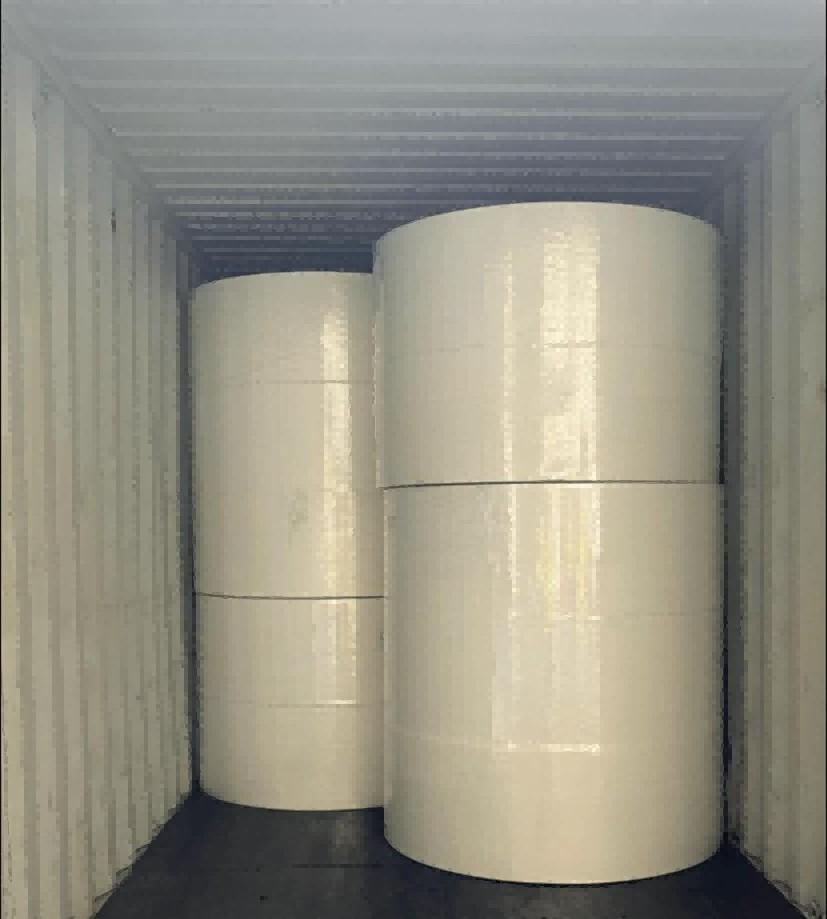 WEIHONGLAI Load Sanitary Napkin Materials for Uzbekistan Customer