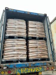 40HQ container SAP PE Film and PP side tape shipped to Nigeria